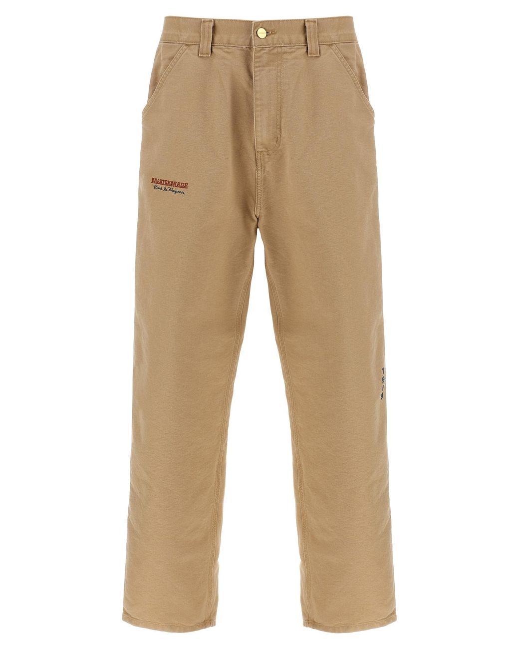 Carhartt Natural 'Single Knee Graphic' Pants for men