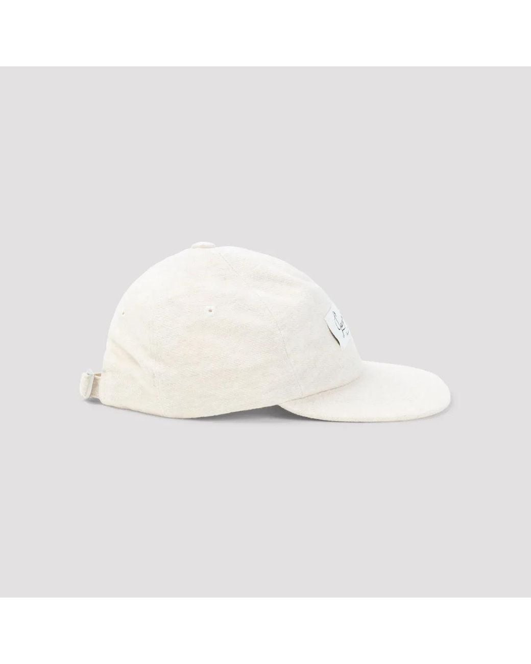 Jacquemus White Le Casquette Montaigne Hat