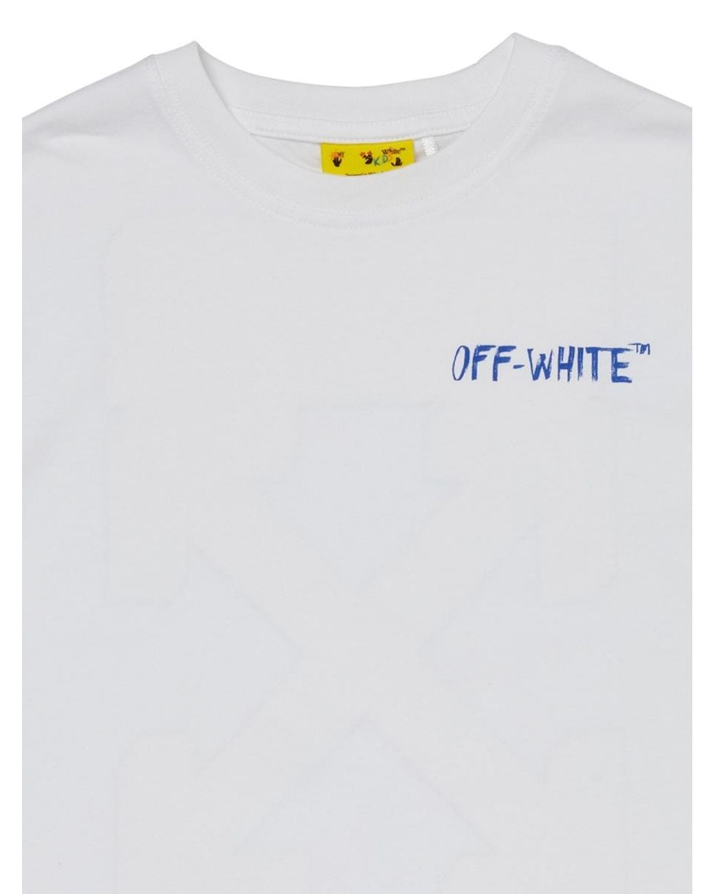 Off-White c/o Virgil Abloh White Arrow Spray Short-Sleeve Tee For Kids