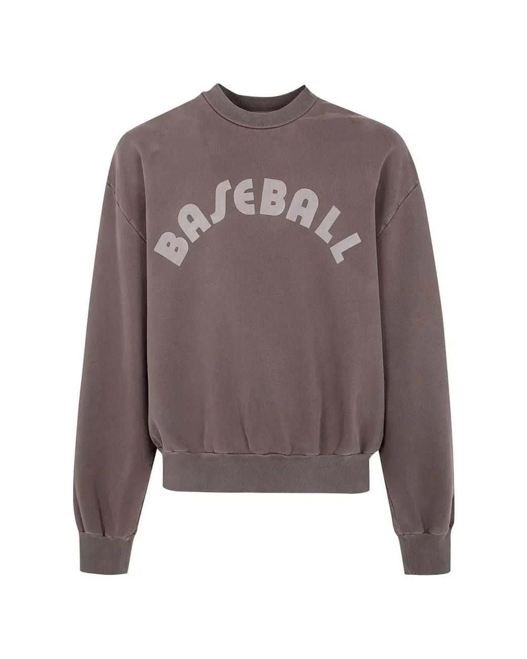 Fear Of God Brown Baseball Classic Fit Half Raglan Sweatsh for men