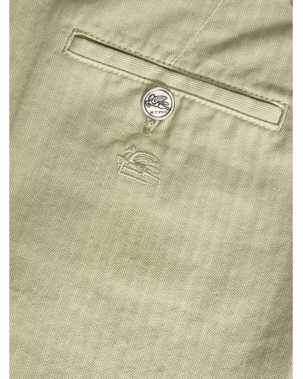 Etro Green Pants