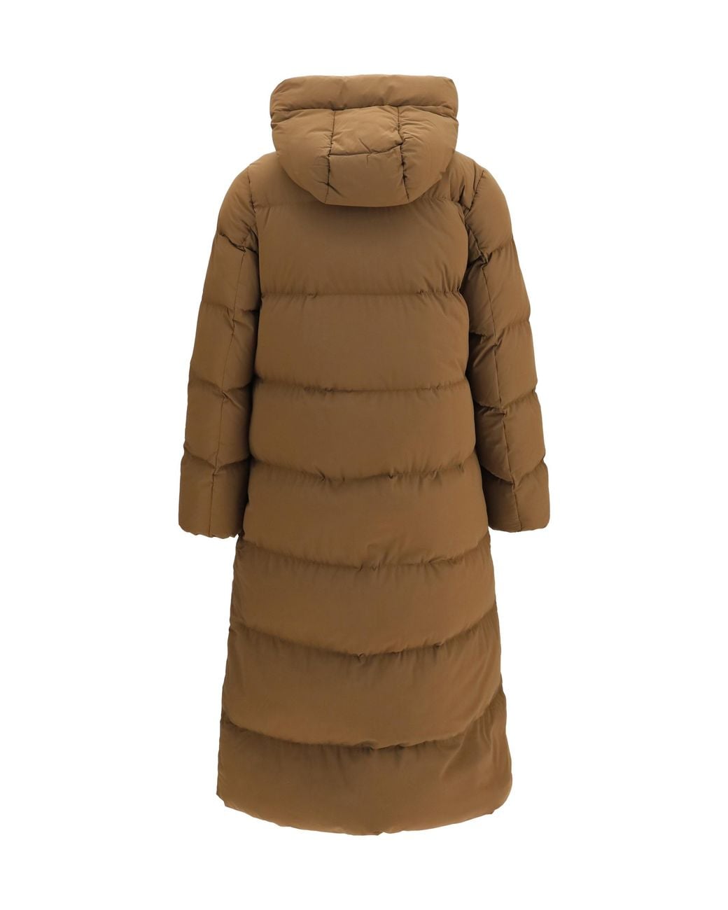 Woolrich Natural Madison Quilted Matt Stretch Nylon Puffer Jacket