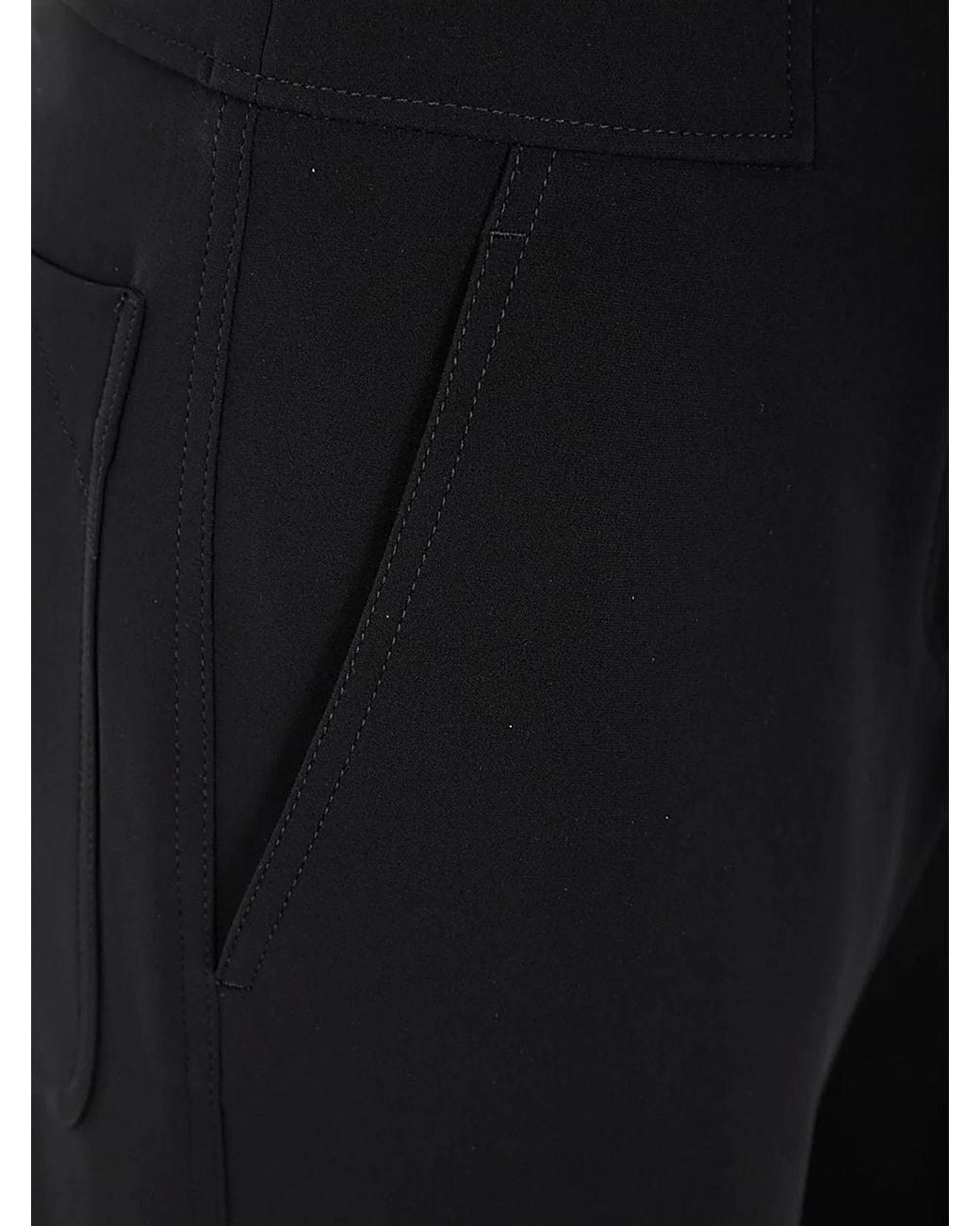 Giorgio Armani Black Silk Pants