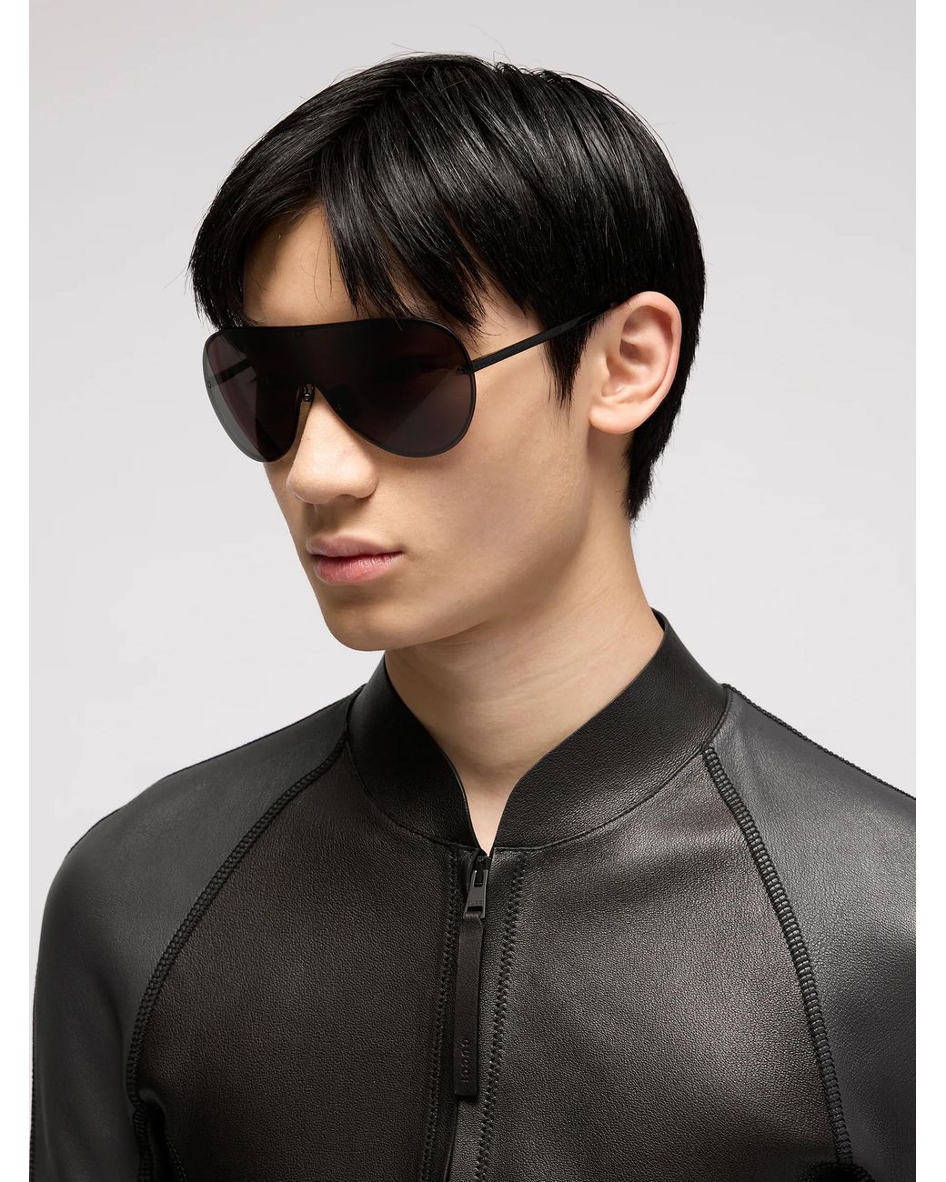 Gucci Black Mask Frame Sunglasses