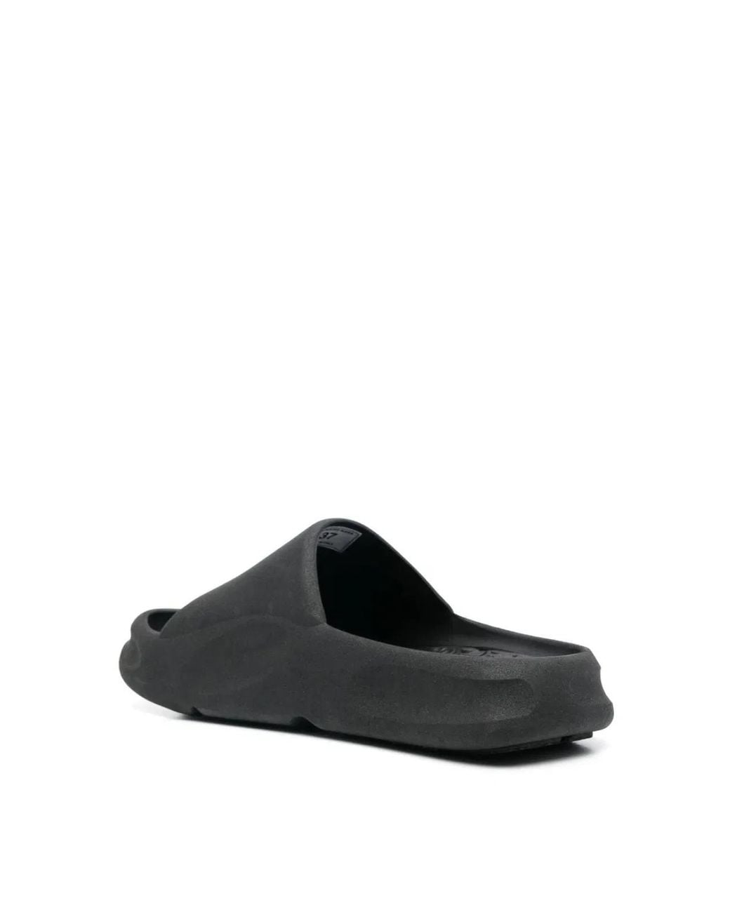 Heron Preston Black Eco Moulded Sliders Sandals