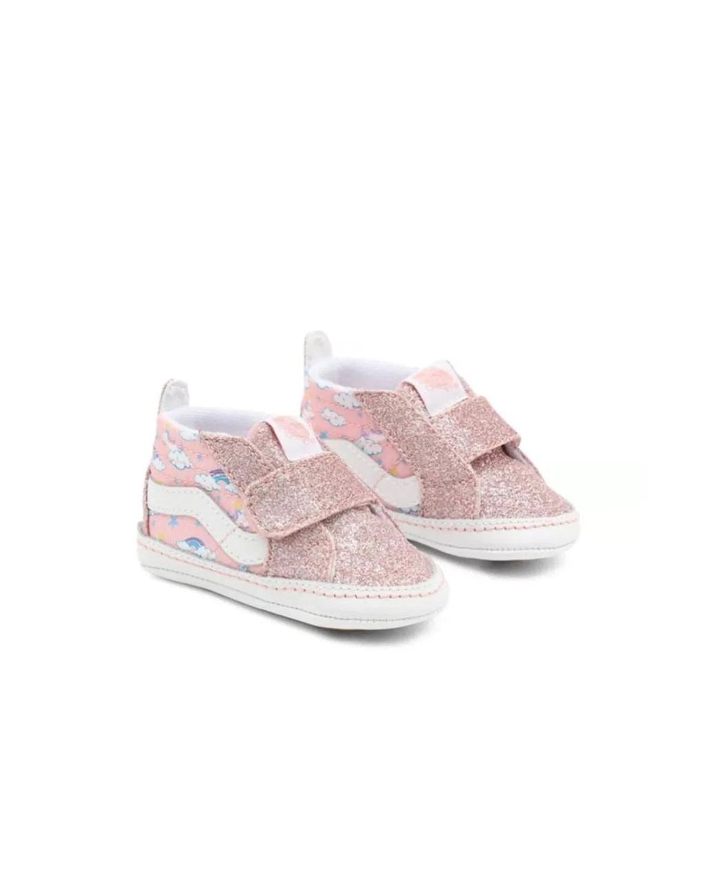Vans White Sneaker With Glitter
