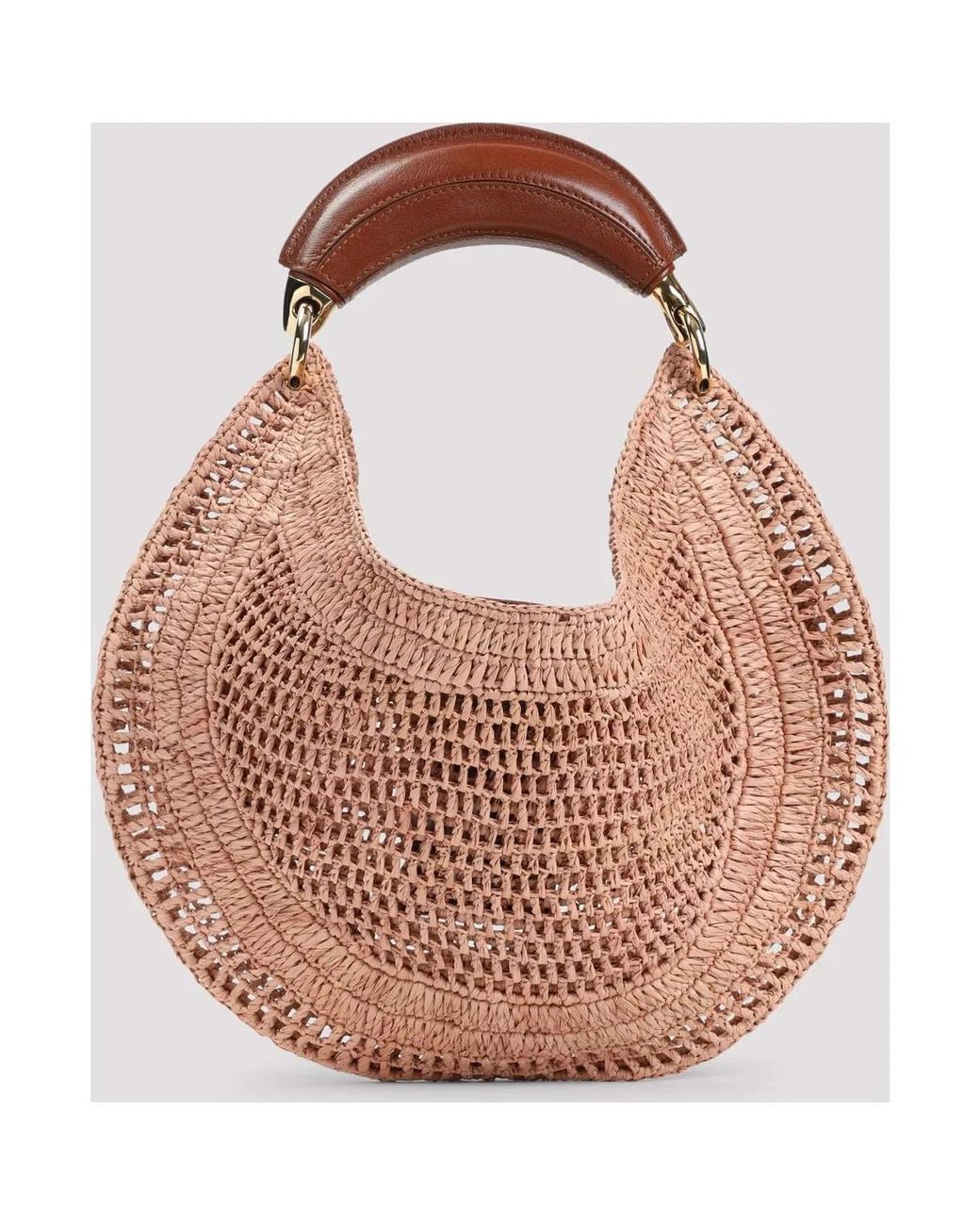 Chloé Pink Summer Banana Hobo Bag