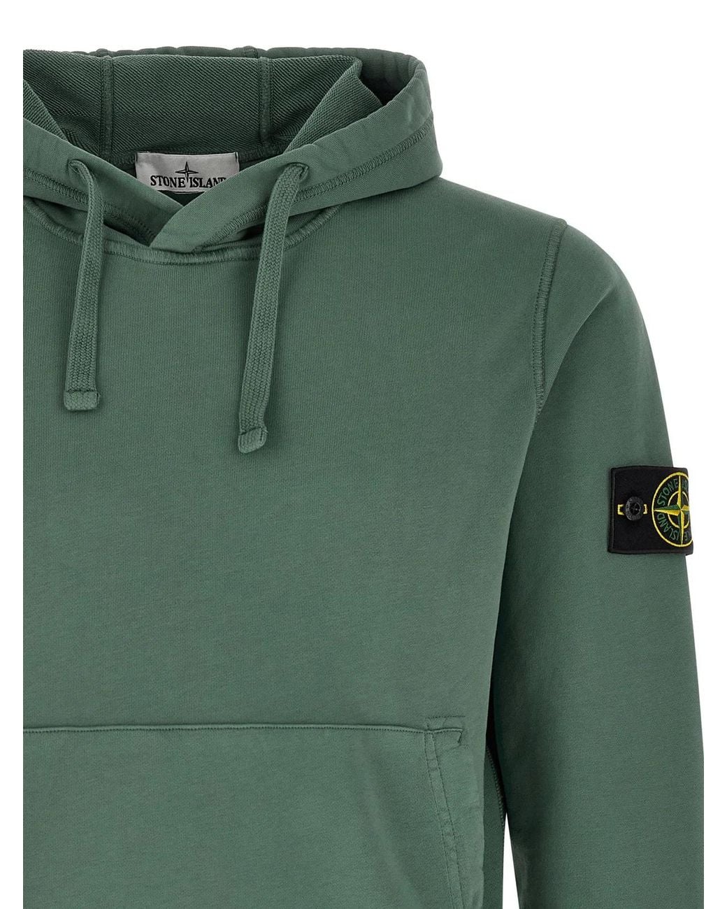 Stone Island Green '6100062' Hoodie for men