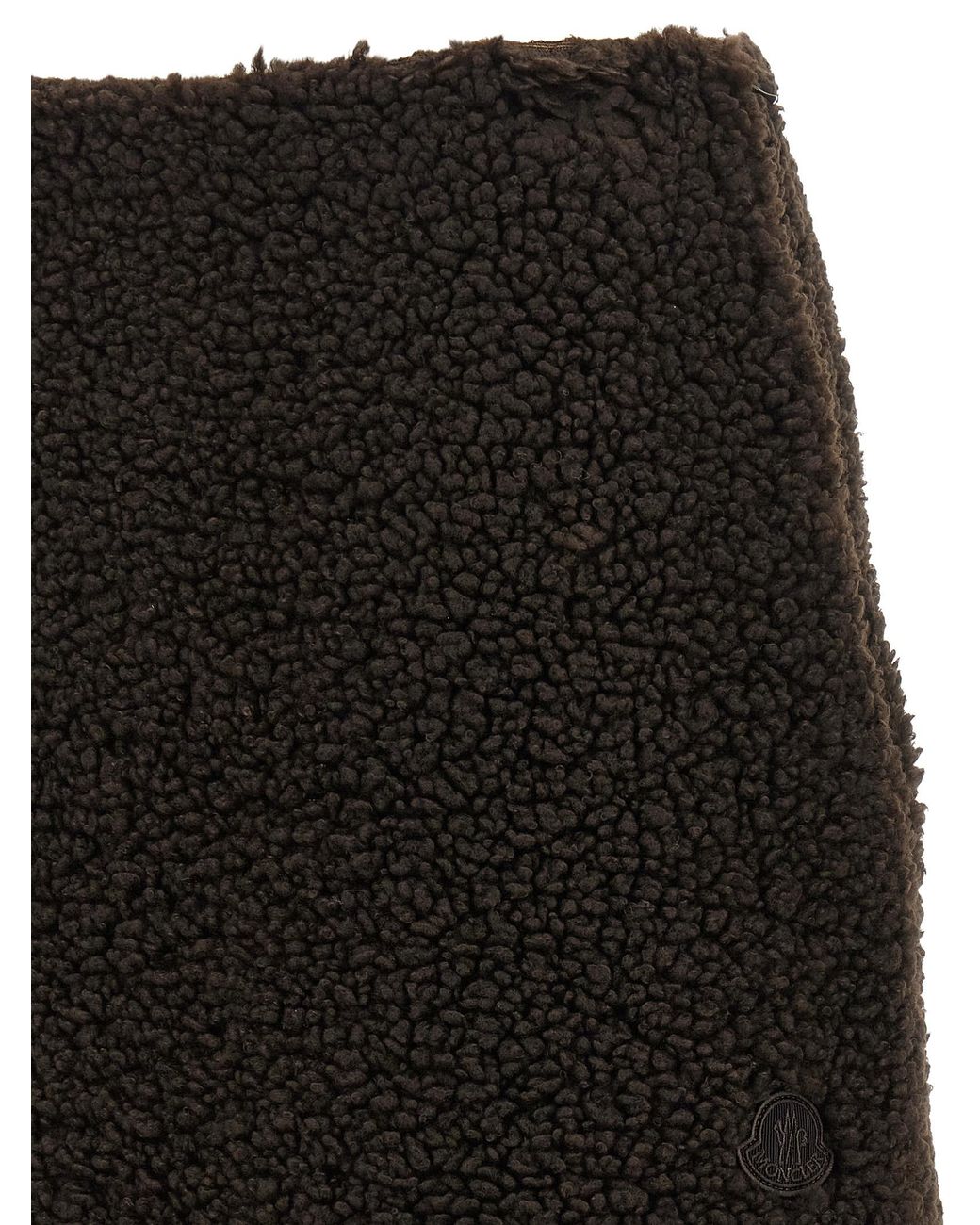 Moncler Black Teddy Skirt