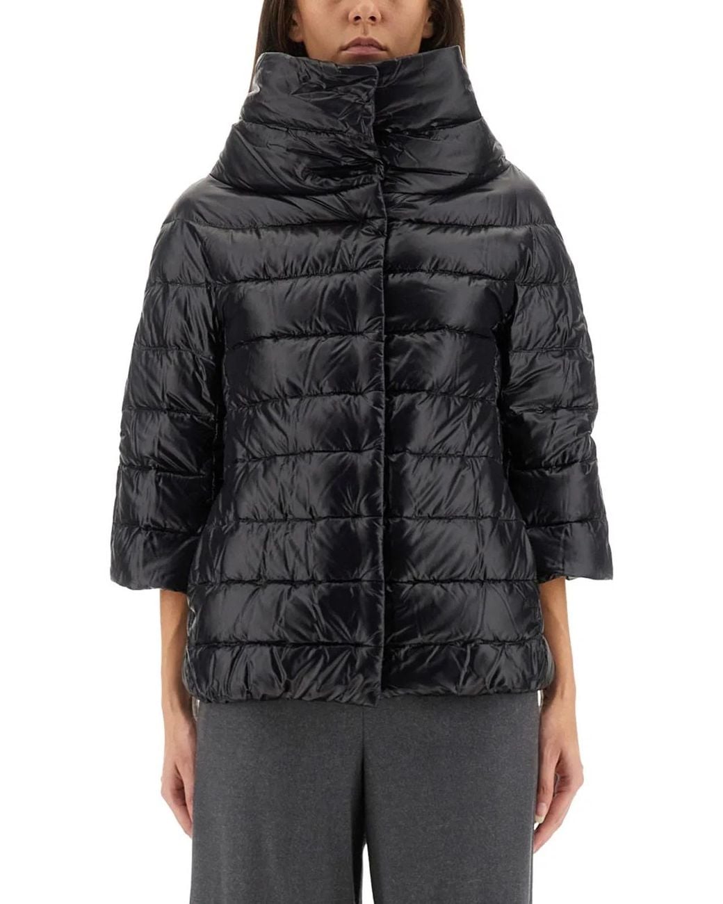Herno Black Aminta Down Jacket