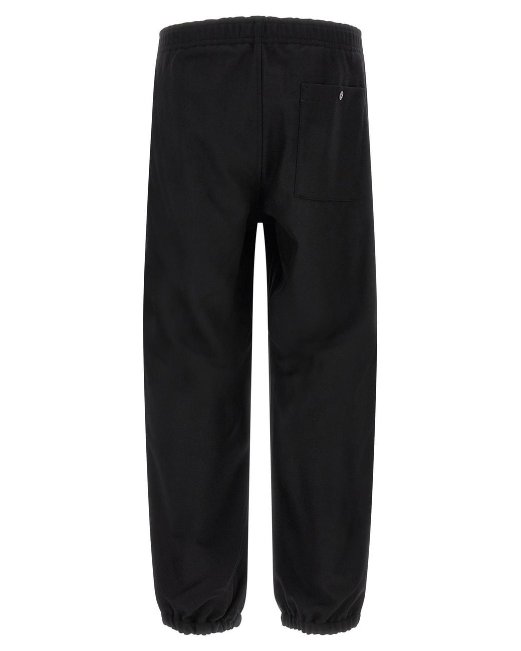 Stone Island Black 'Badge Ghost' Cargo Pants for men
