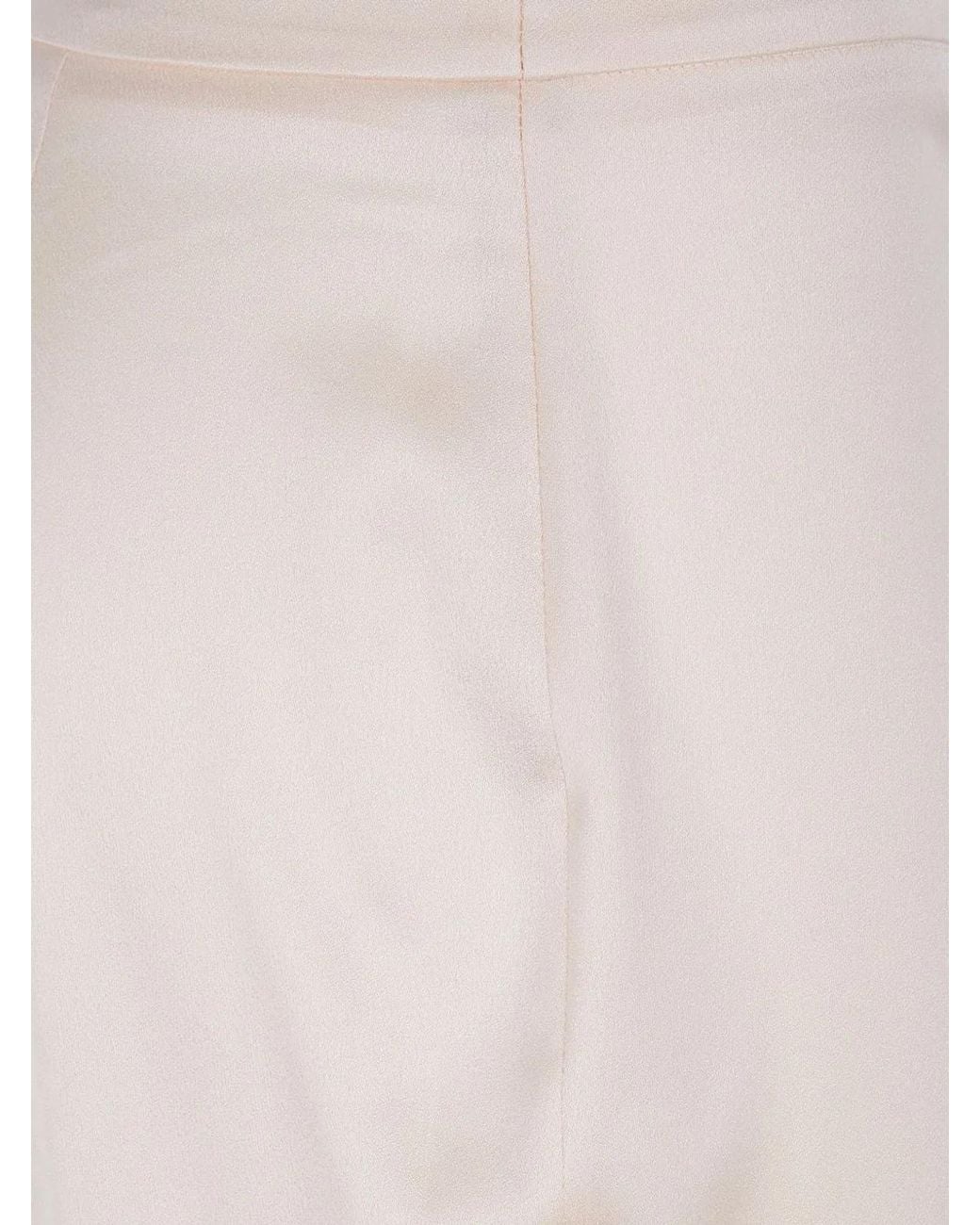 Twinset White Acetate Polyester Dress