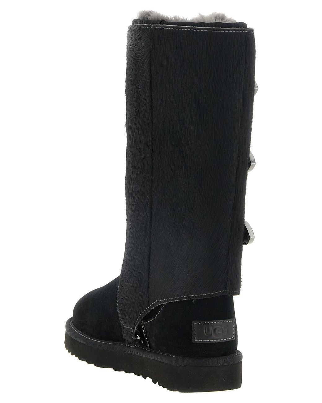 Ugg Black 'Classic Tall Western' Boots