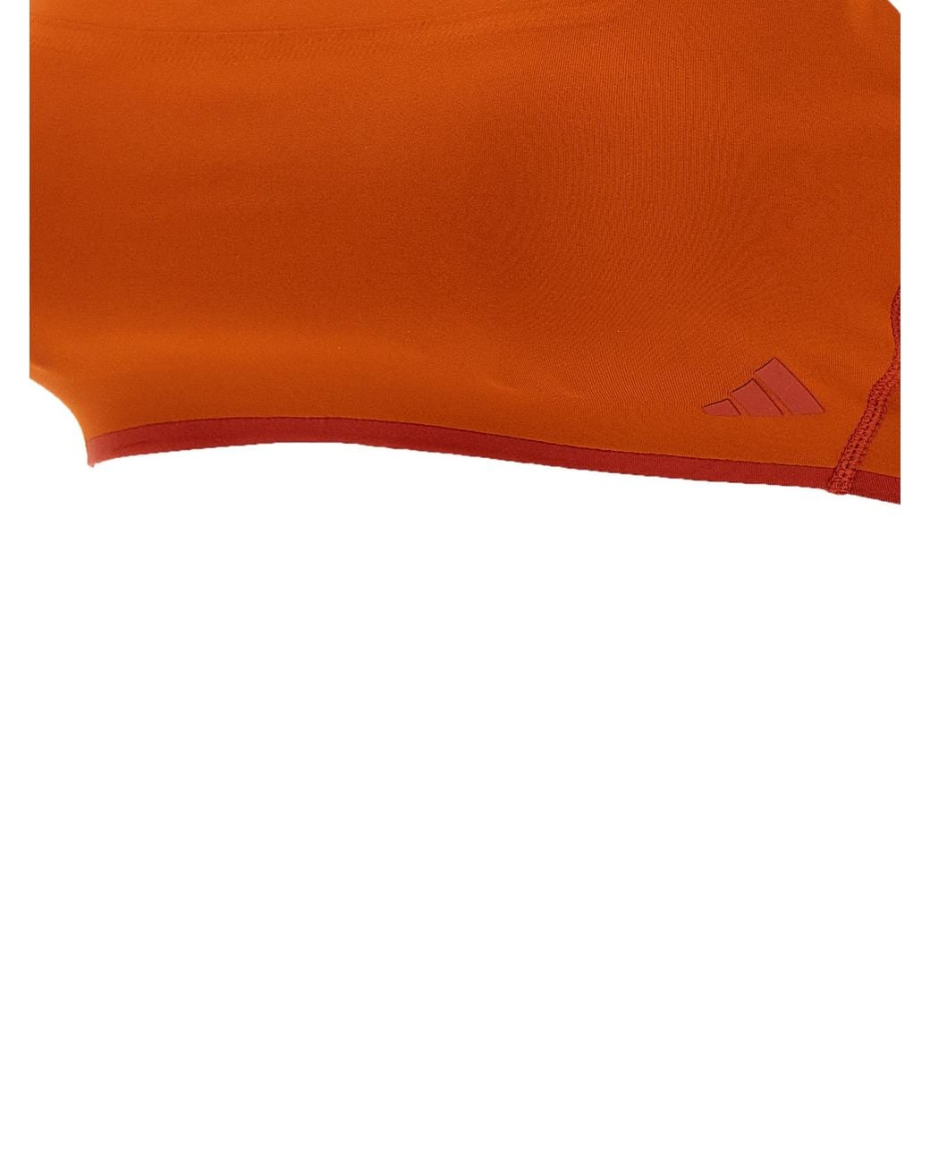 Adidas Originals Orange 'Optime Training' Top Adidas X Entire Studios