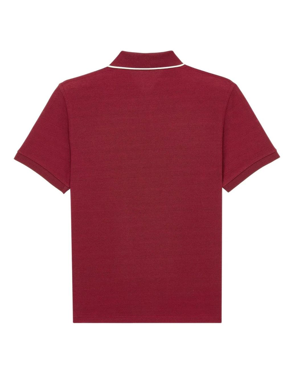 Saint Laurent Red Cassandre Polo Shirt for men