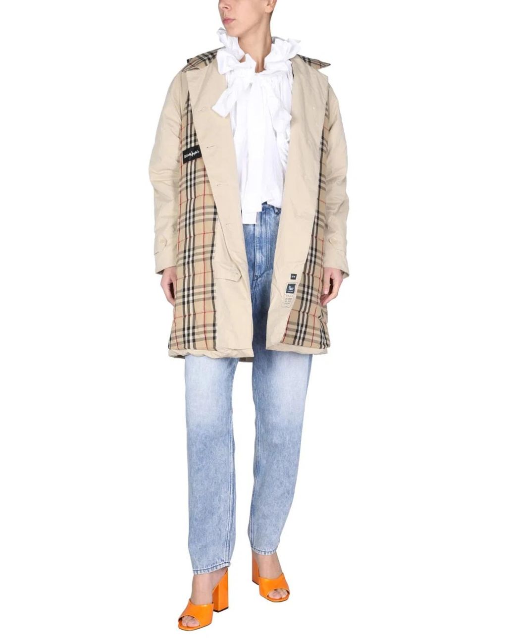 1/OFF Natural Trench Remade Burberry