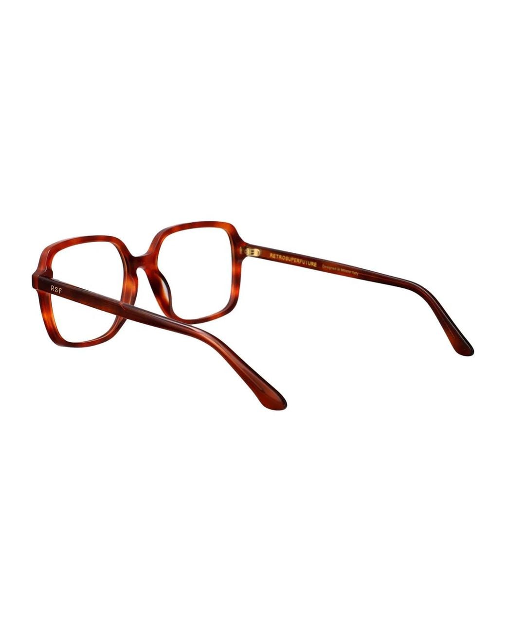 Retrosuperfuture Brown Acetate Glasses
