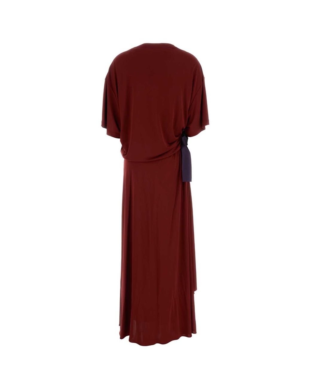Balenciaga Red T-Shirt Dress