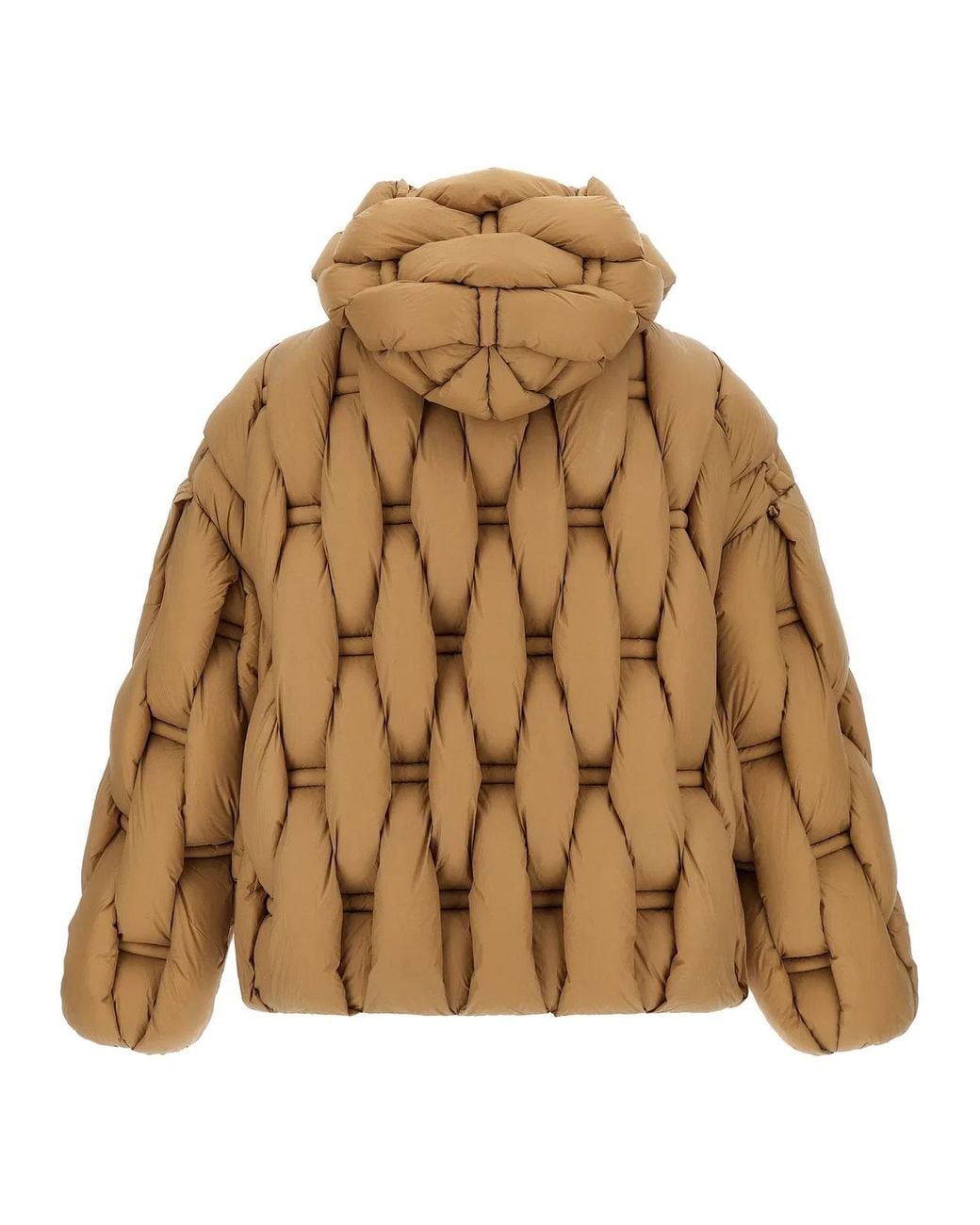 RAXXY Brown 3D Down Jacket