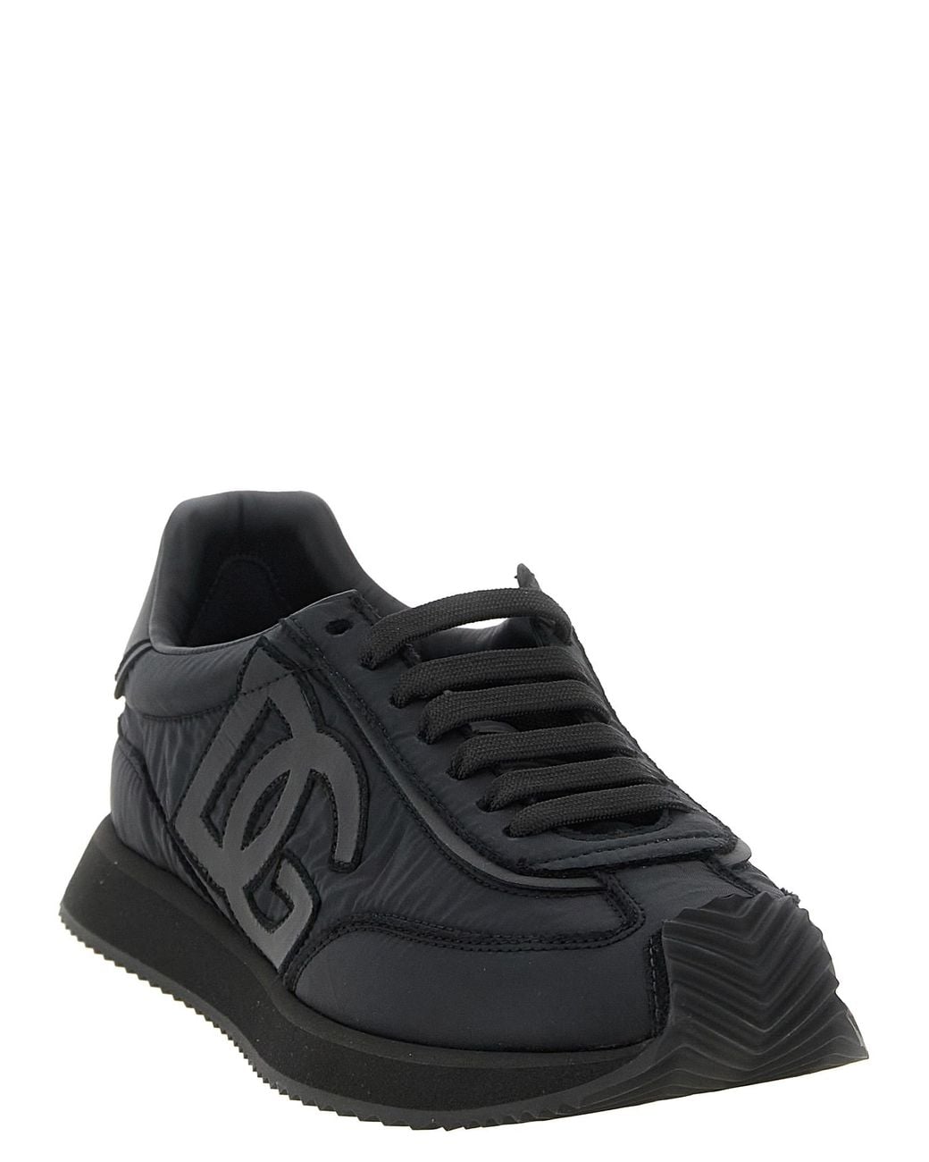 Dolce & Gabbana Black Dolce & Gabbana 'Dg Cushion' Sneakers for men