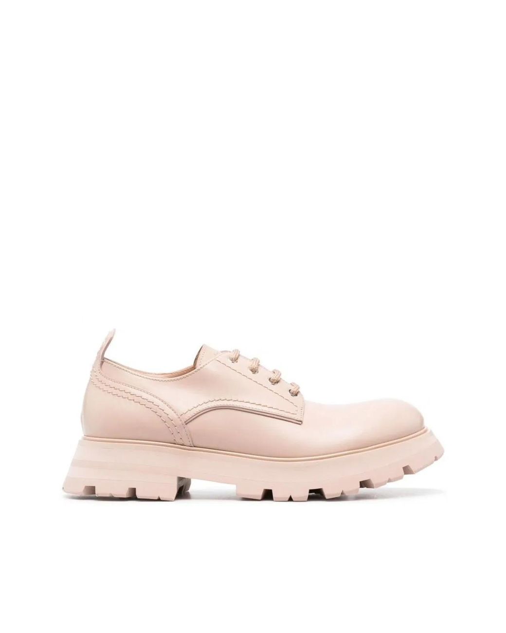 McQueen Pink Wander Lace-Up Shoes