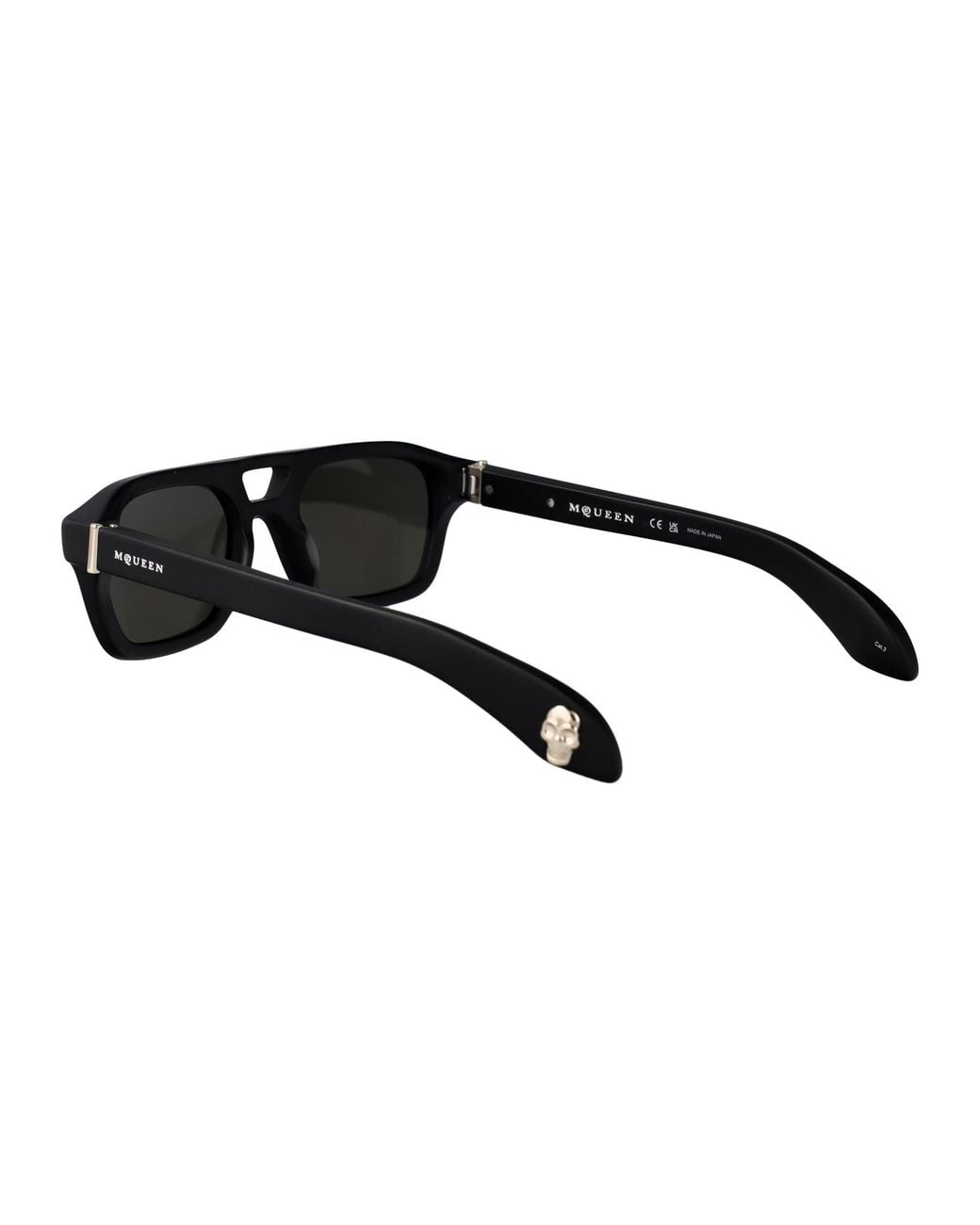 McQueen Blue Recycled Acetate Sunglasses