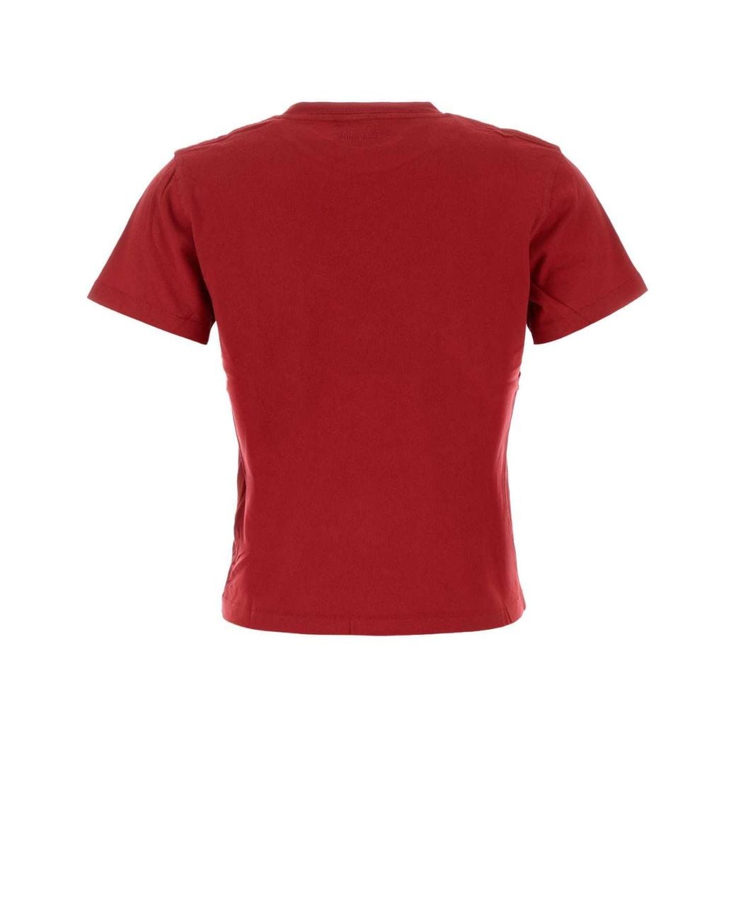 Anine Bing Red Shelley Mini Tee