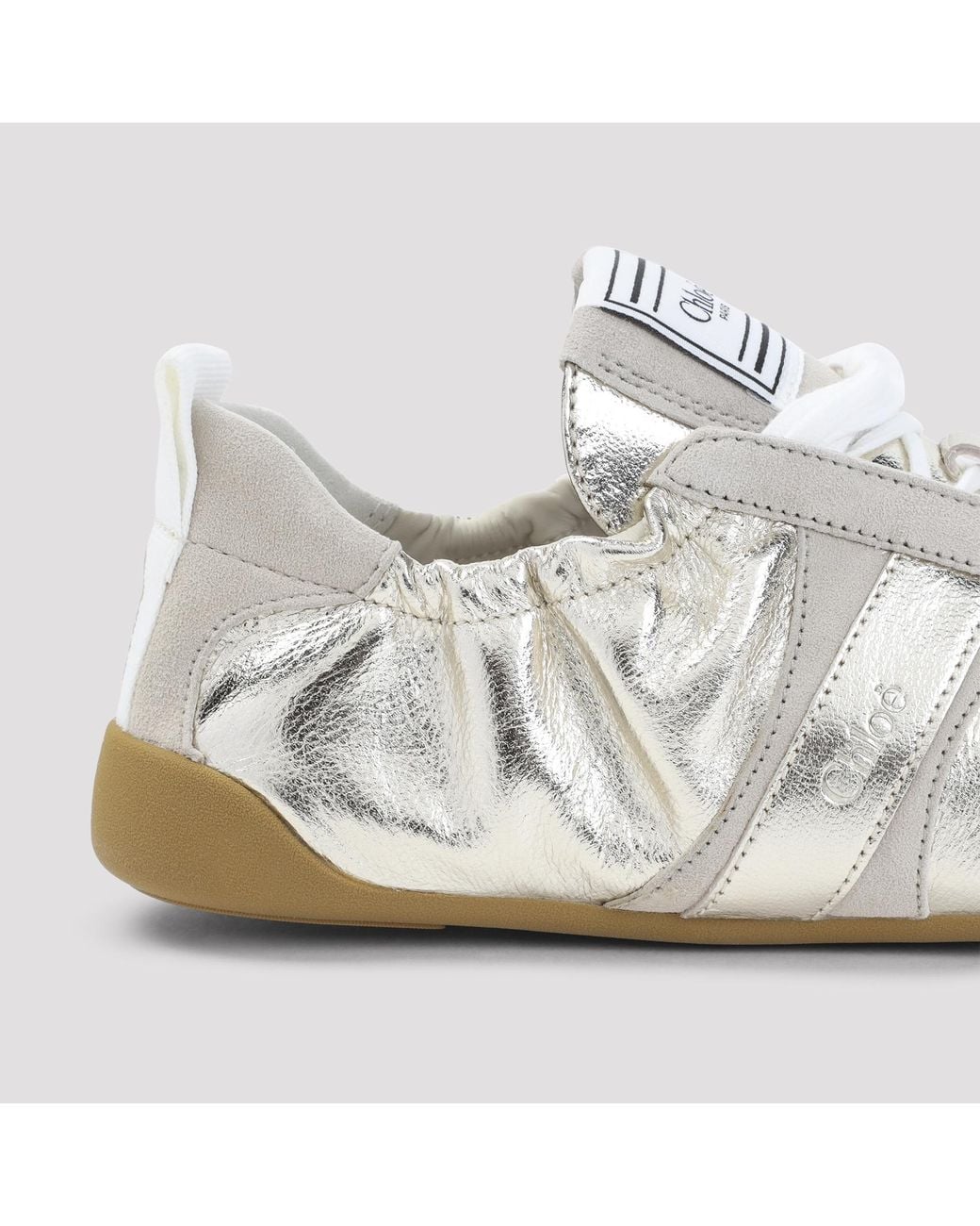 Chloé White Palladium Kick Sneakers
