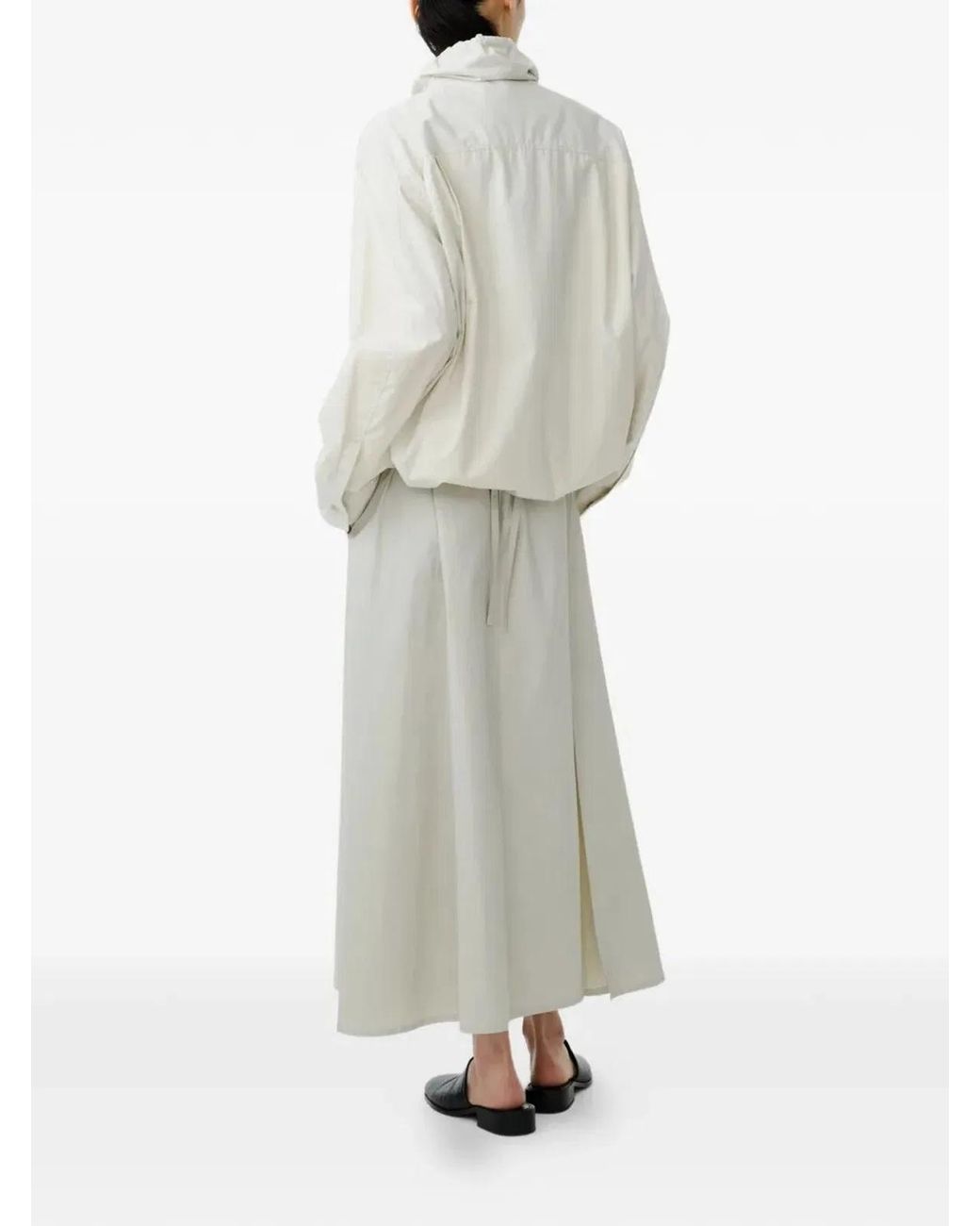 Studio Nicholson White "Zip Thru" Jacket