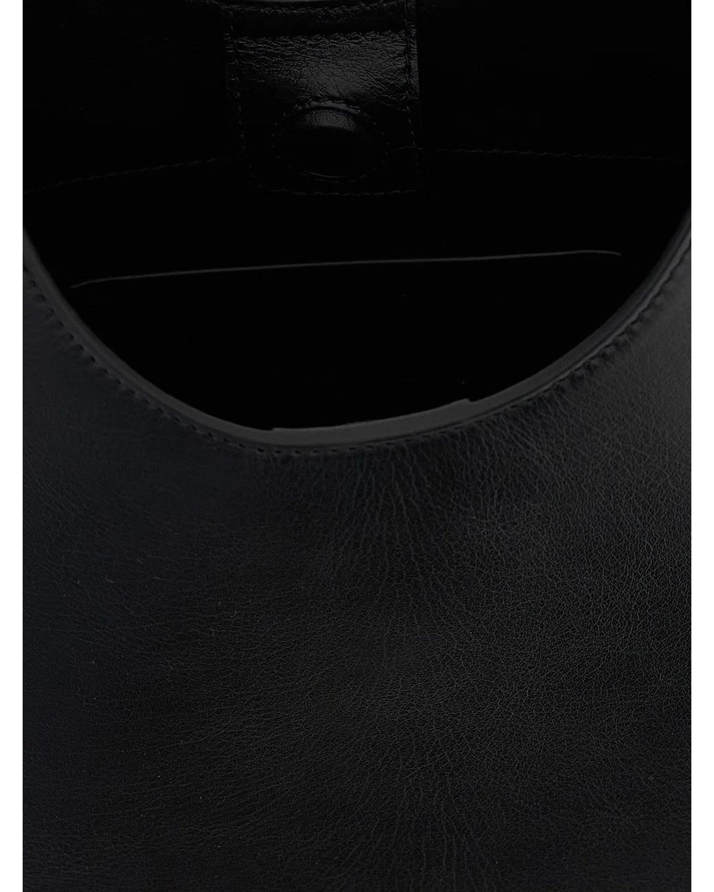 Jil Sander Black 'Eldorado' Small Shoulder Bag