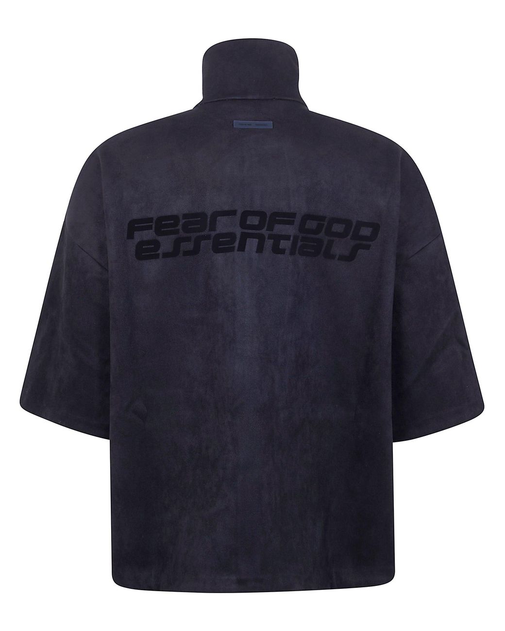 Fear Of God Blue "High Neck 3/4 Sleeve" Jacket