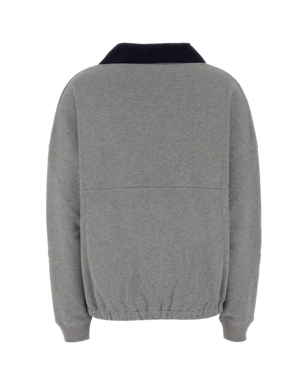 Loewe Gray Cotton Sweatshirt For