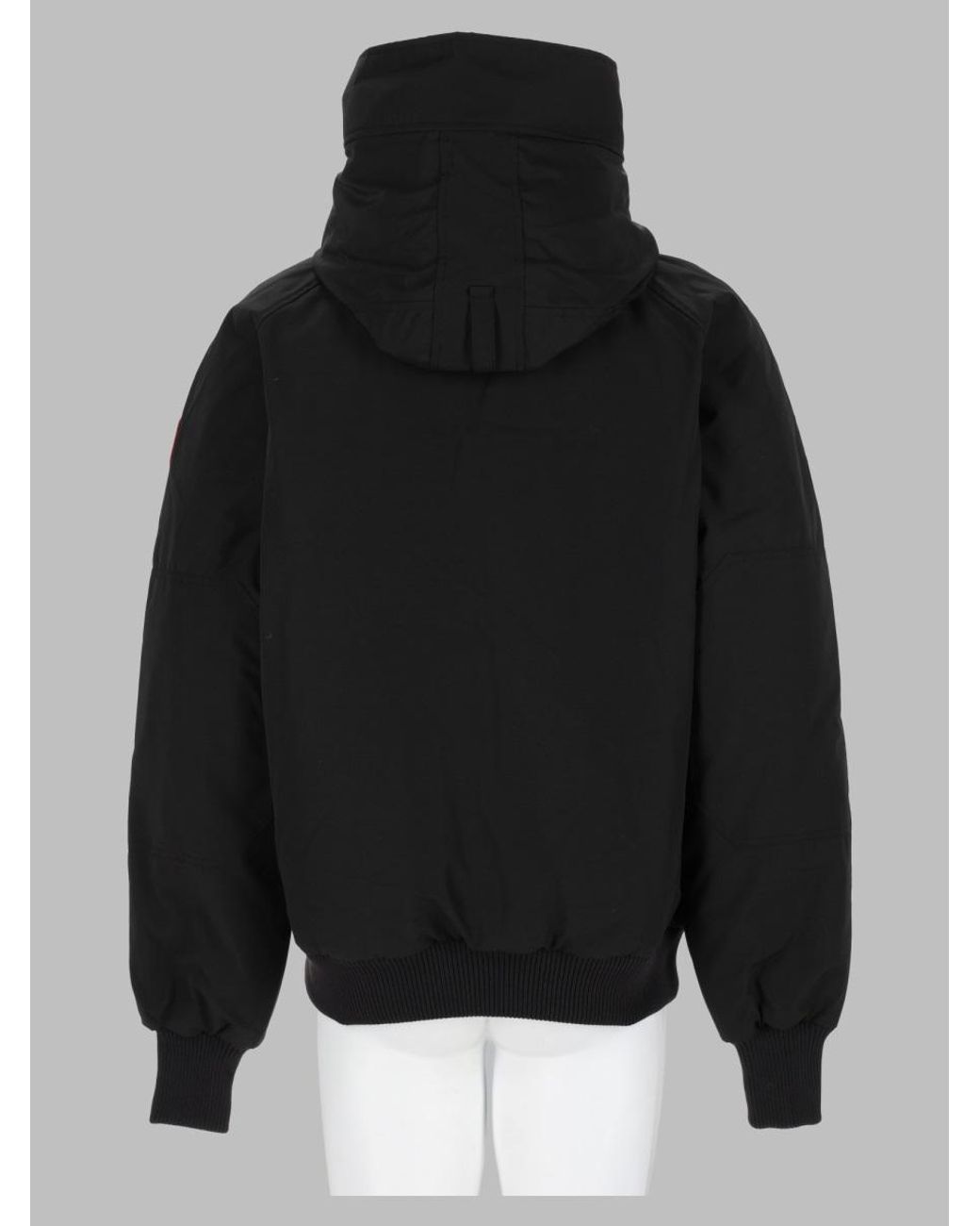 Canada Goose Black Bomber "Chilliwack" for men