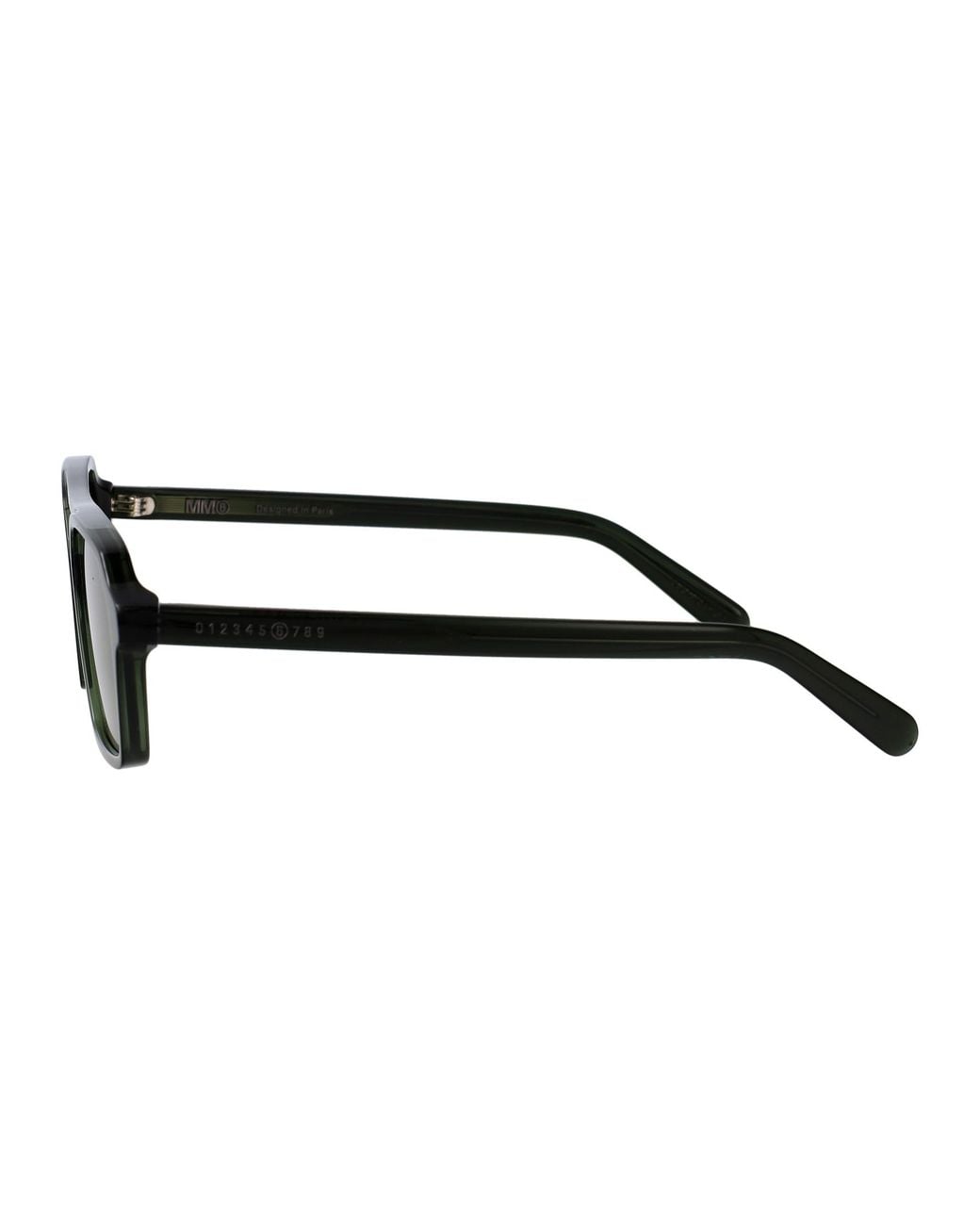 Maison Margiela Green Acetate Sunglasses