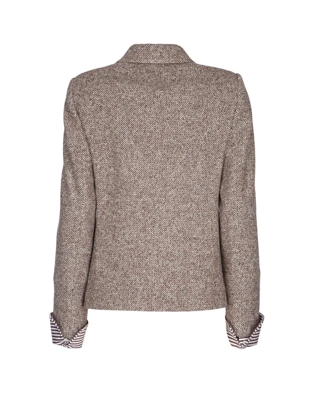 Brunello Cucinelli Brown Suit-Type Jacket