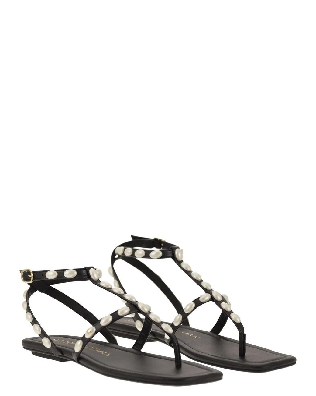 Stuart Weitzman Black Pearlita