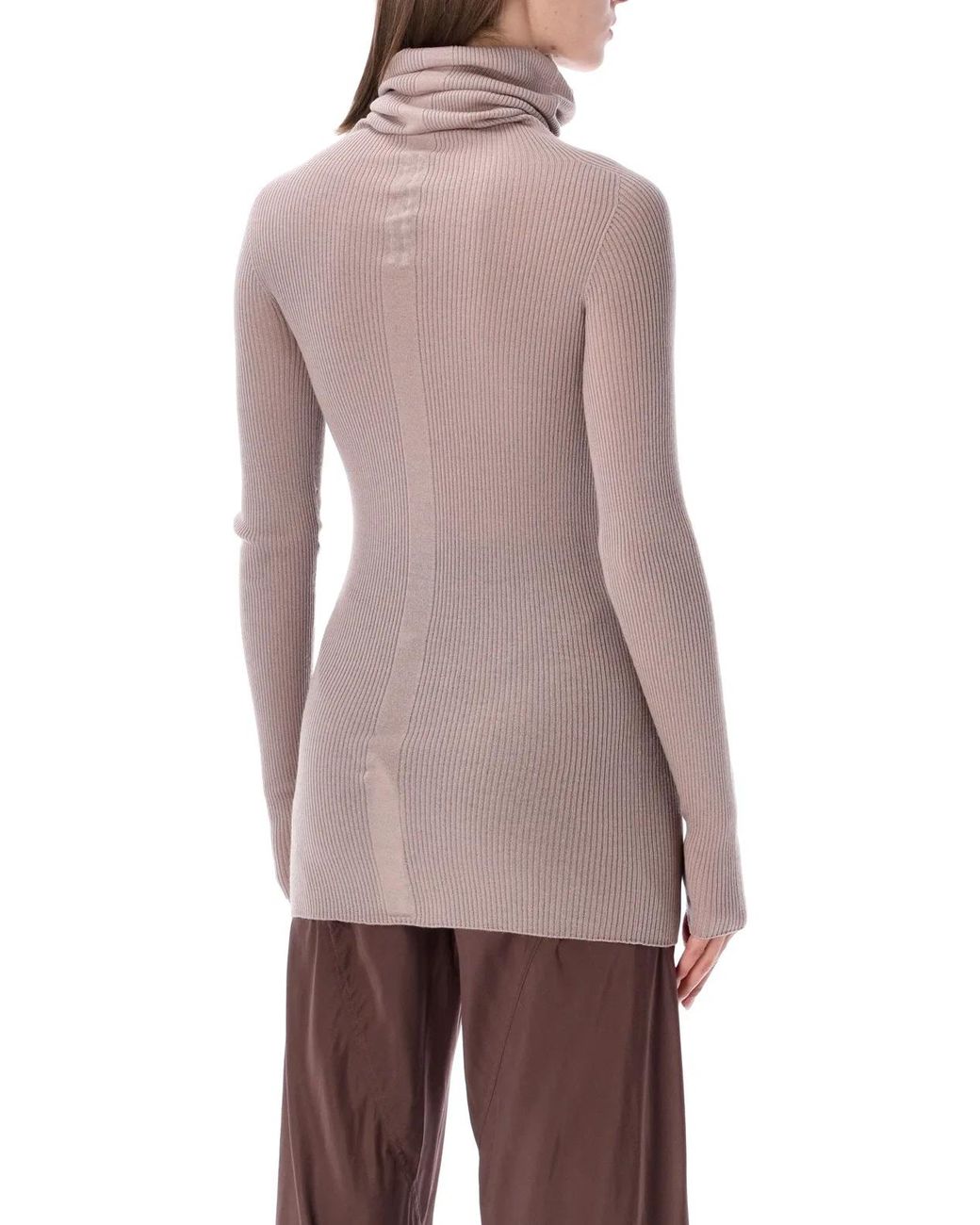 Rick Owens Multicolor Ribbed Knit Tube Top