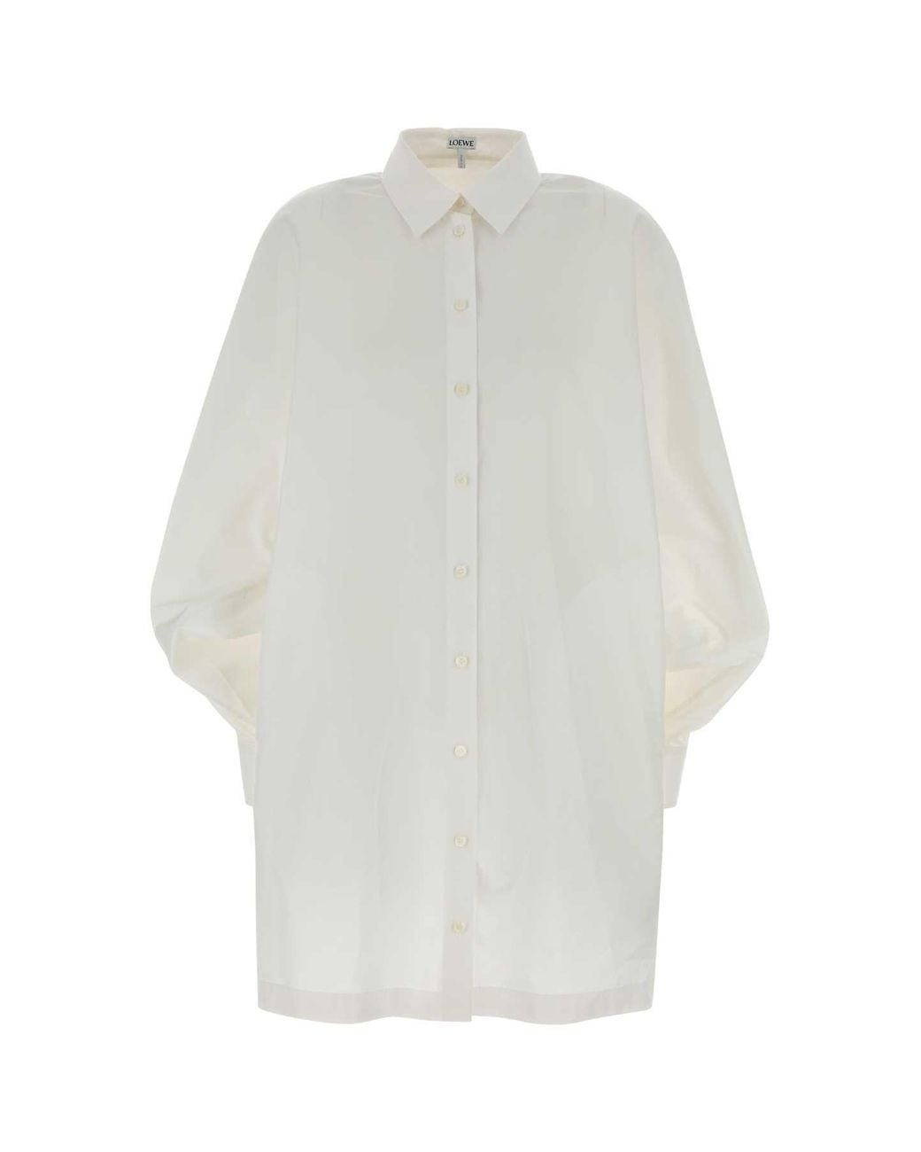 Loewe White Shirt Dress