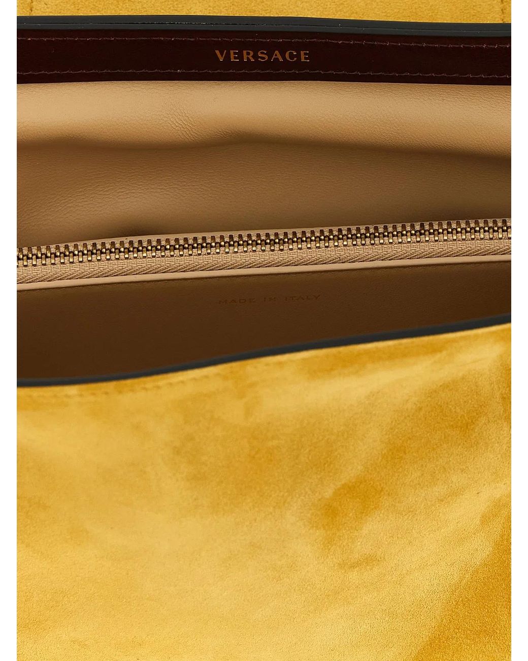 Versace Yellow 'Vivian' Clutch