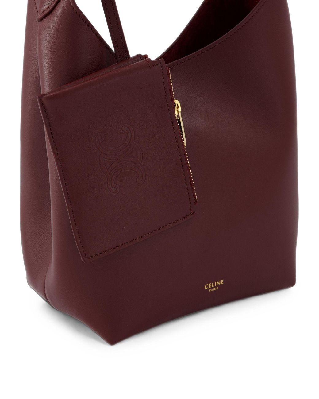 Céline Purple Small Hobo