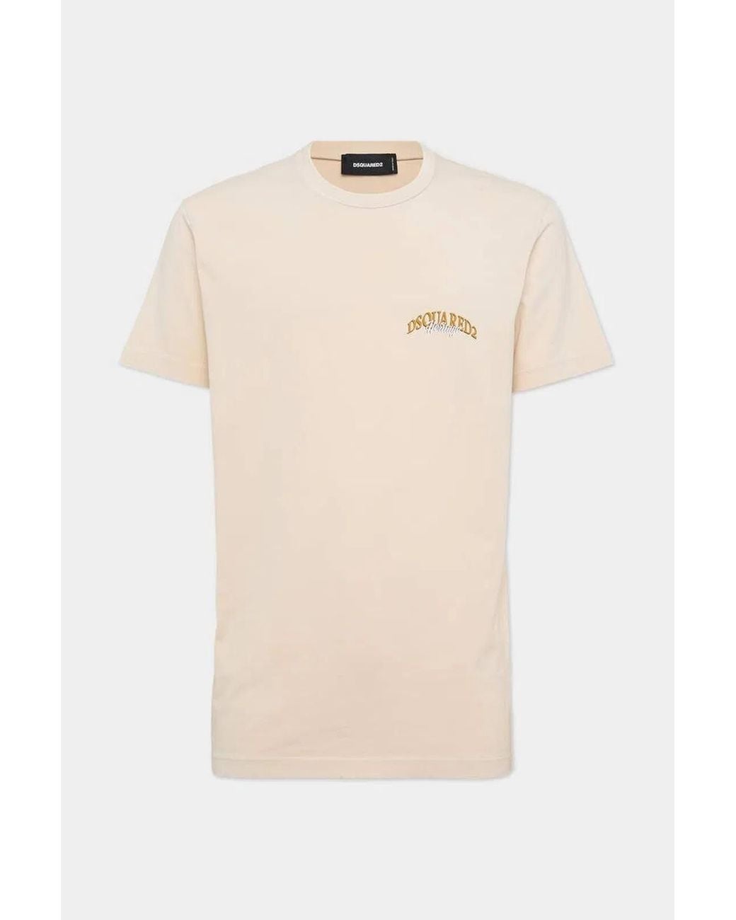 DSquared² Natural Cotton T-Shirt for men