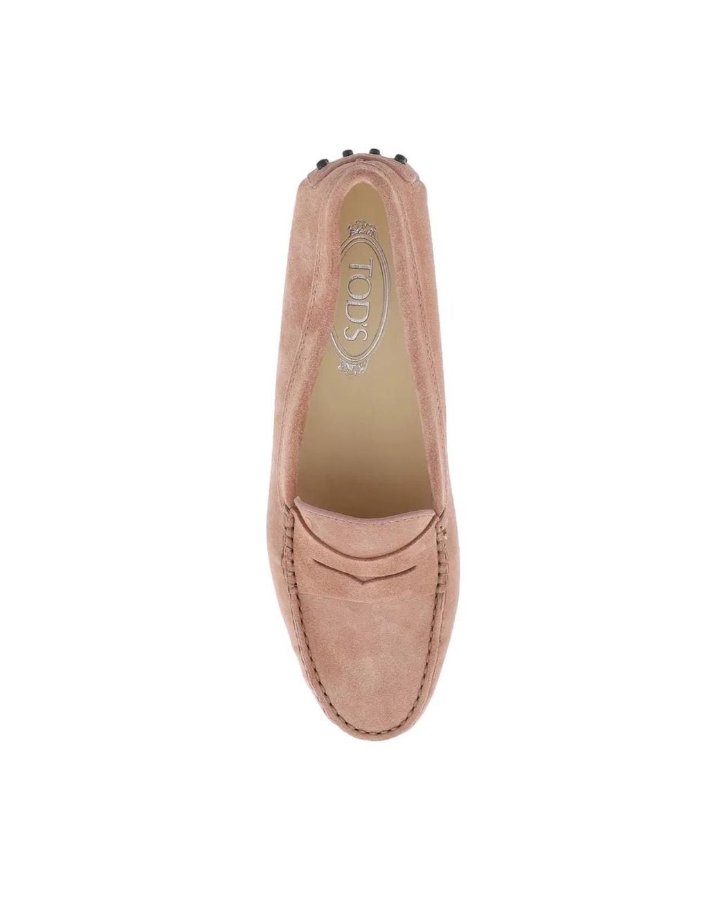 Tod's Pink Gommino Loafers