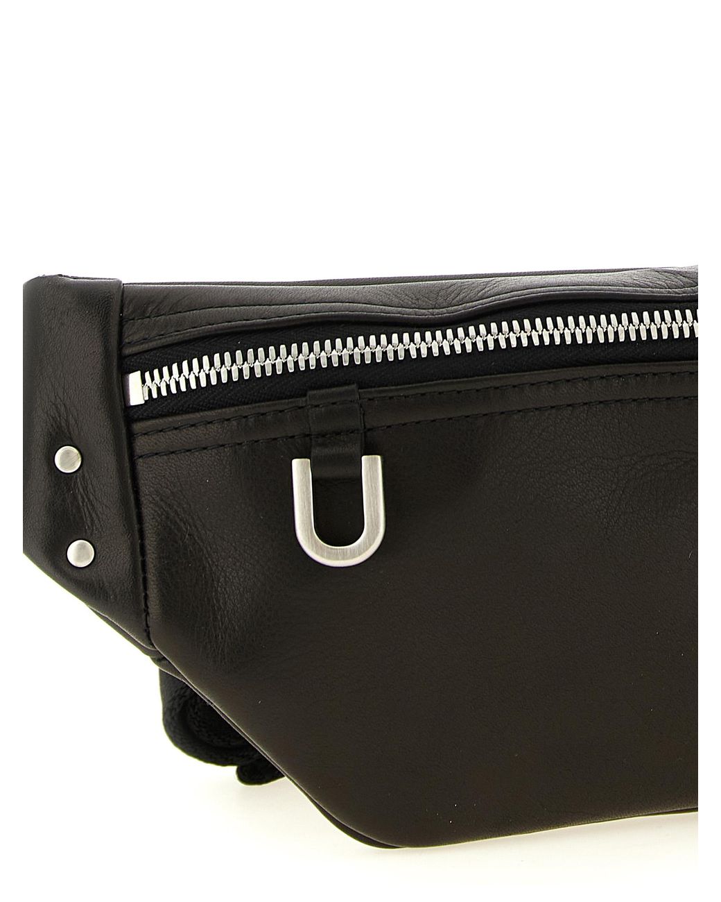 Rick Owens Black 'Geo Bumbag' Fanny Pack