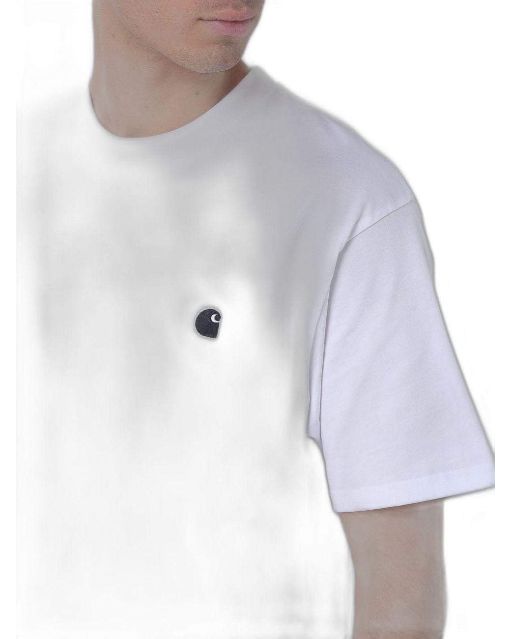 Carhartt White Madison Organic Cotton T-Shirt for men