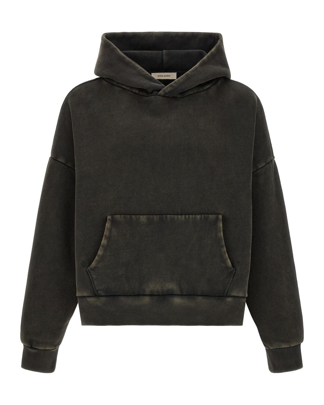 Entire studios Black 'Heavy Hood' Hoodie for men