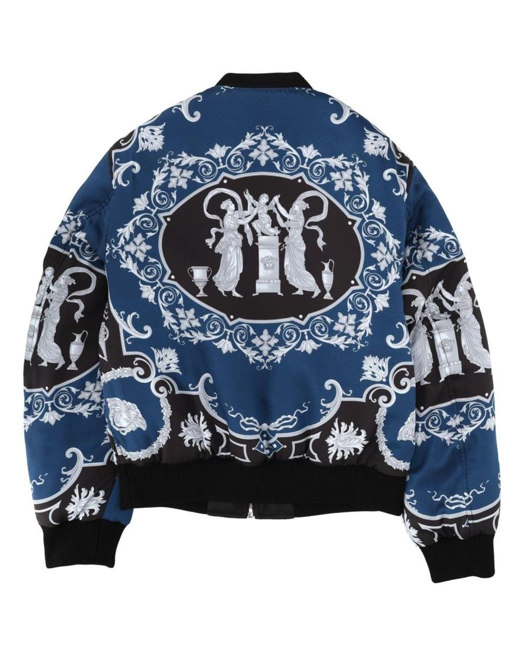Versace Blue Reversible Jacket for men
