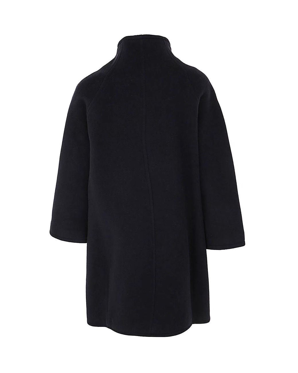 Gianluca Capannolo Blue Vivien Coat With Zip