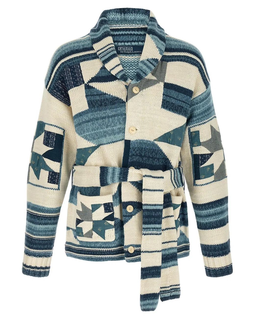 Polo Ralph Lauren Blue Cotton Cardigan for men