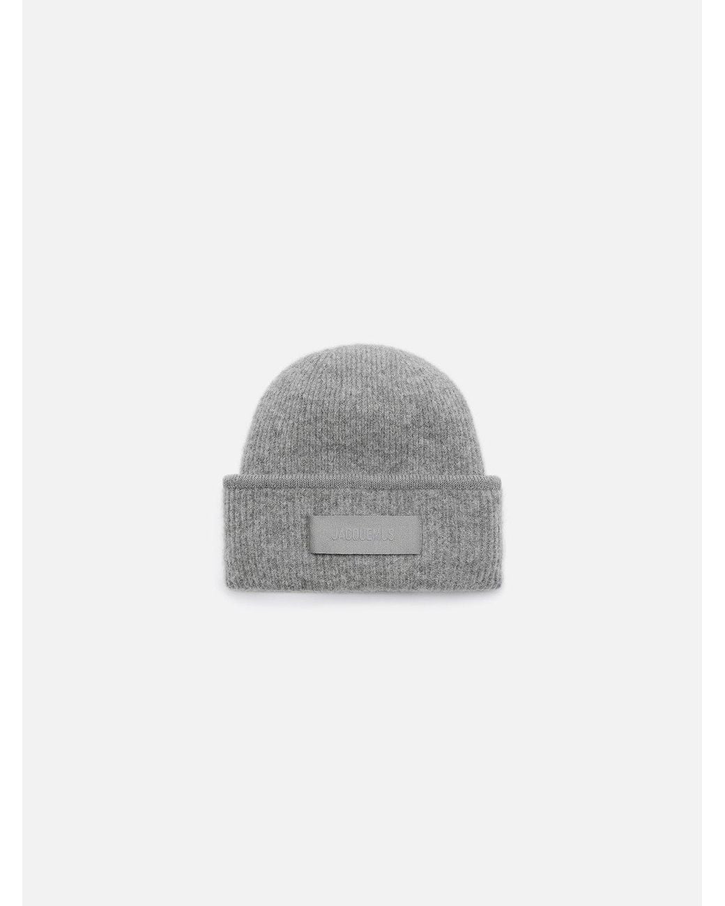 Jacquemus Gray Le Bonnet Gros Grain for men