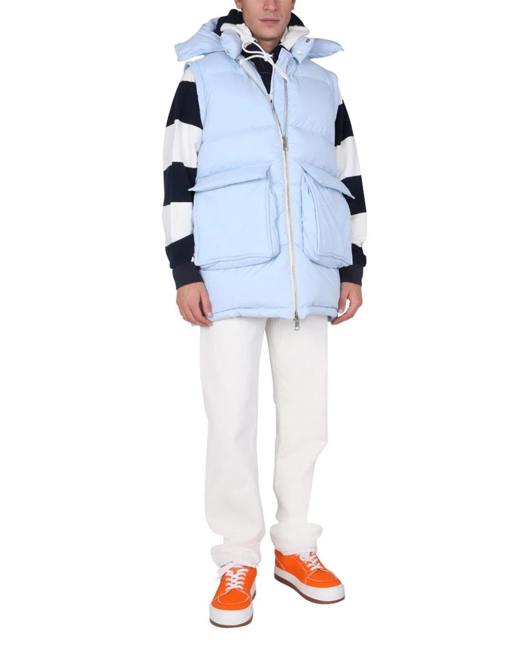 SUNNEI X ELEONORA BONUCCI Blue "Puffy" Down Jacket